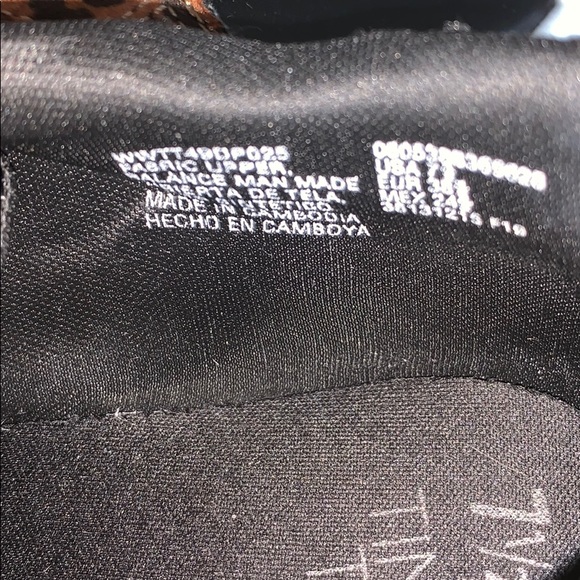 TIME and TRU Walmart Black & Leopard Sneakers - Picture 10 of 16
